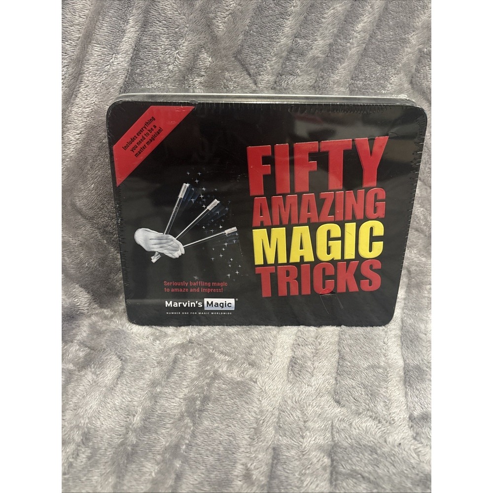 Marvin's Magic Fifty‎ Amazing Magic Tricks NIB